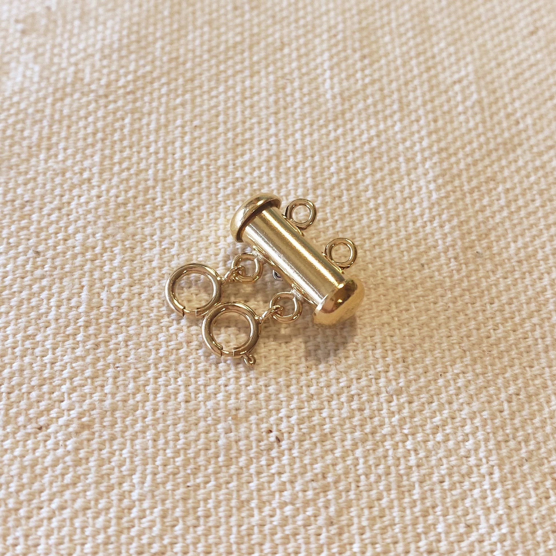 14k Gold Filled Layered Necklace Clasp Row – GoldFi