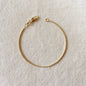 18k Gold Filled 1.2 mm Round Snake Chain Bracelet