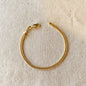 18k Gold Filled Double Curb Chain Bracelet Cuban