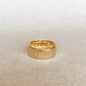 GoldFi 18k Gold Filled Roman Numeral Band Ring