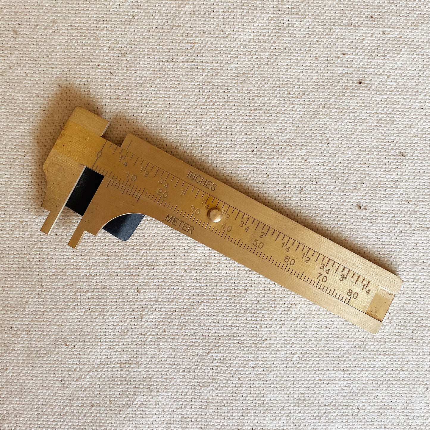 GoldFi 80 mm Brass Gauge Caliper
