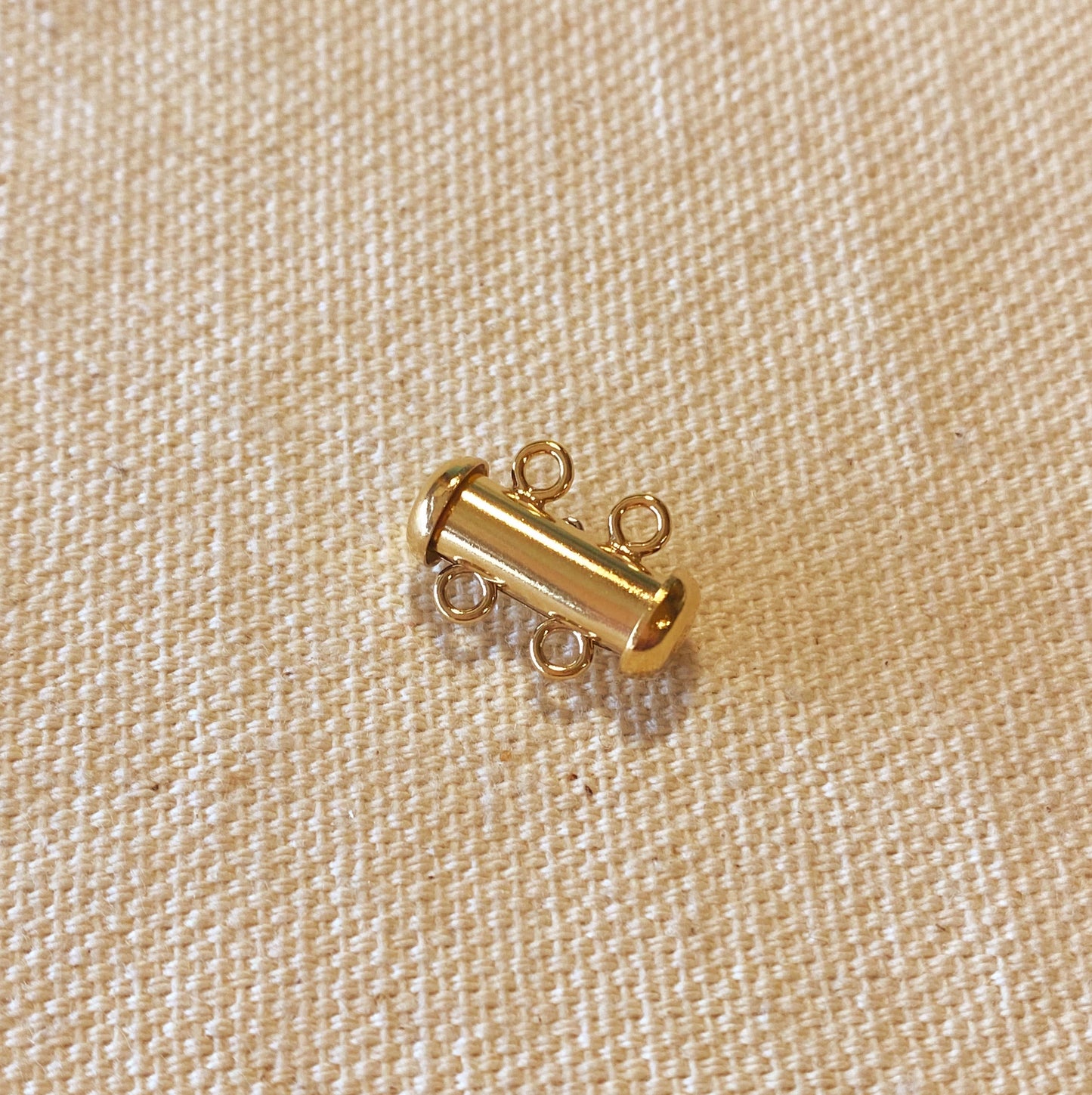 14k Gold Filled Tube Clasp 2 Row