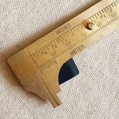 GoldFi 80 mm Brass Gauge Caliper