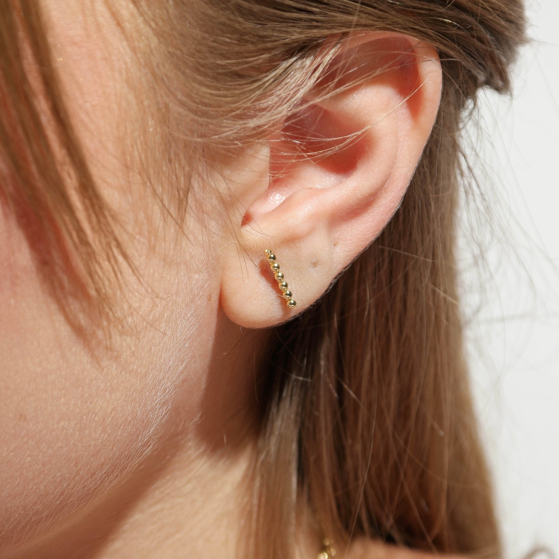 18k Gold Filled DIY Earrings Post, Stud Earrings Component, Geometric Wavy  Earring Cubic Zirconia Findings for Jewelry Making Supplies K-012