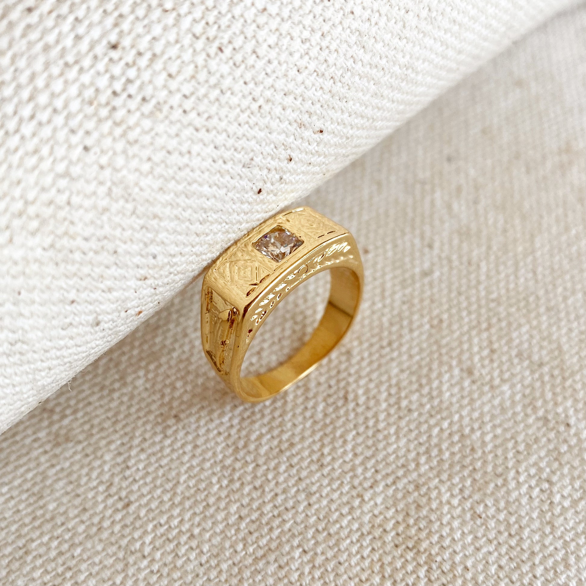 GoldFi 18k Gold Filled Boho Pinky Ring