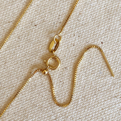 GoldFi 18k Gold Filled Adjustable Sizing Necklace