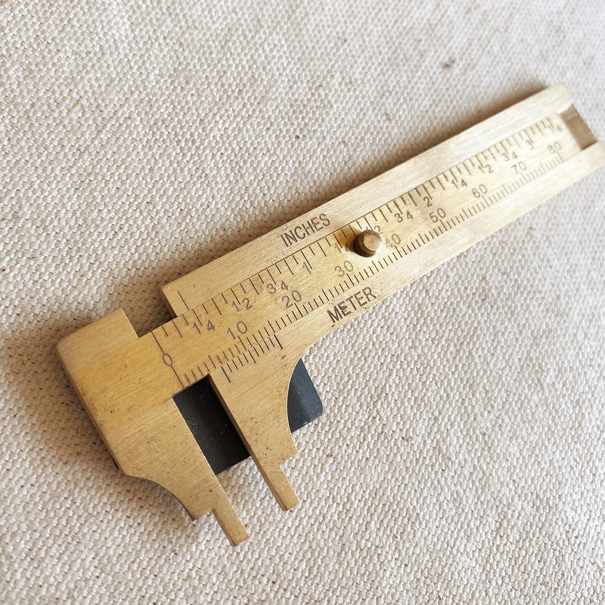 GoldFi 80 mm Brass Gauge Caliper