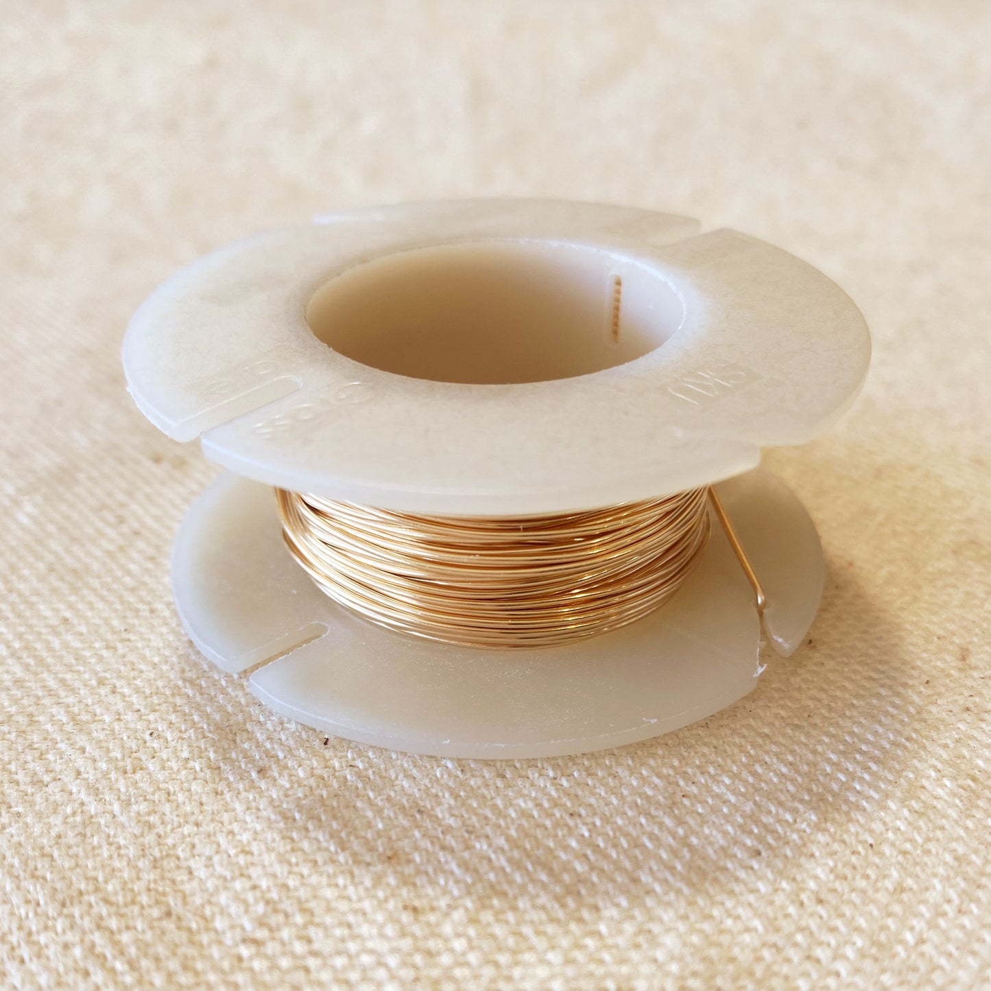 14k Gold Filled Wire 22ga Spool - 18 ft
