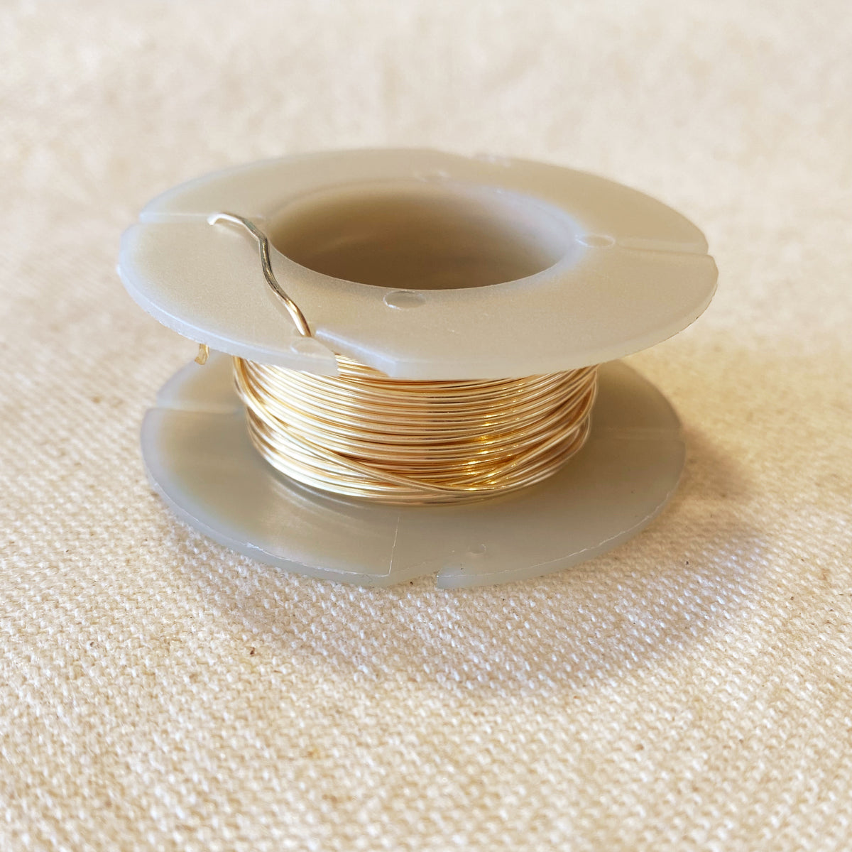 Spring Wire Gold 14k Gold Filled Wire 20ga Spool - 11 ft