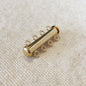 14k Gold Filled Tube Clasp 4 Row