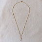 GoldFi 18k Gold Filled Simple Cross Necklace