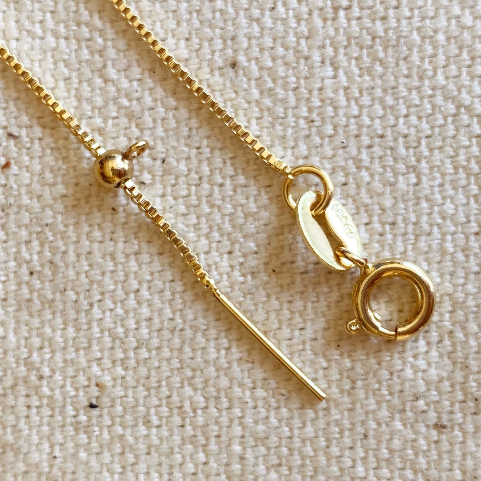 GoldFi 18k Gold Filled Adjustable Sizing Necklace