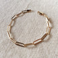 GoldFi 18k Gold Filled Classic Paperclip Bracelet